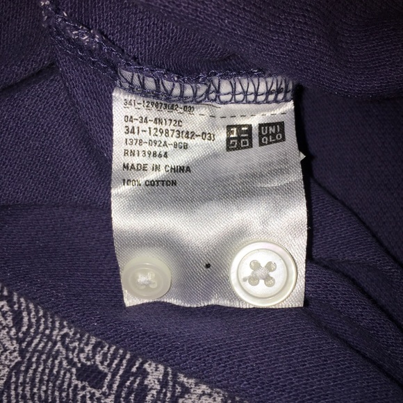 Uniqlo x Michael Bastian Koi Fish Print Polo Shirt - Picture 7 of 7